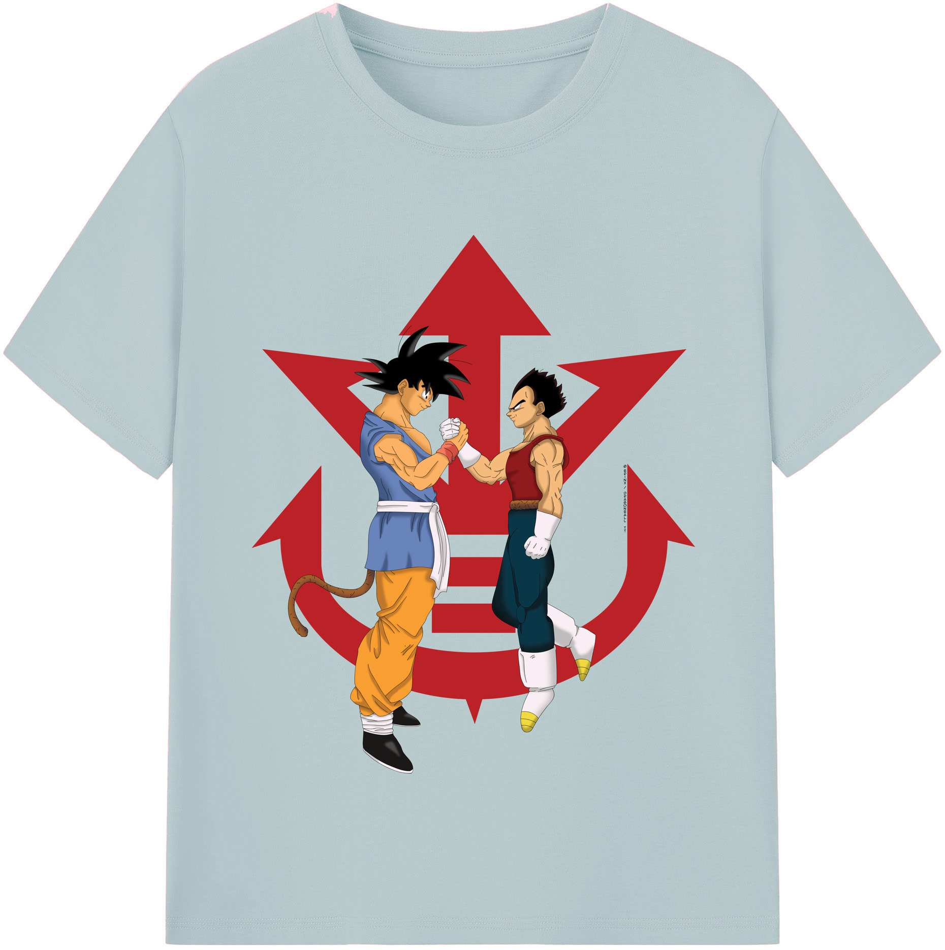 （画像用） ドラゴンボール 孫悟空（そん ごくう）Son Goku カカロット DRAGON BALL Kakarotto 綿100％半袖Tシャツ（フロントプリント）